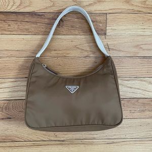 Prada Nylon Vela Bag, small stain on handle  please read